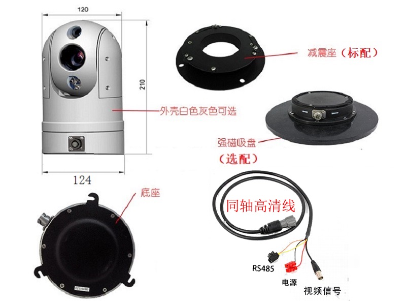 Mini AHD PTZ Camera